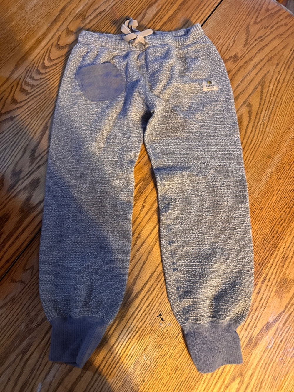 Rare Janus Norway Merino Wool blend Kids Jogger Sweatpants gray   Super hard to